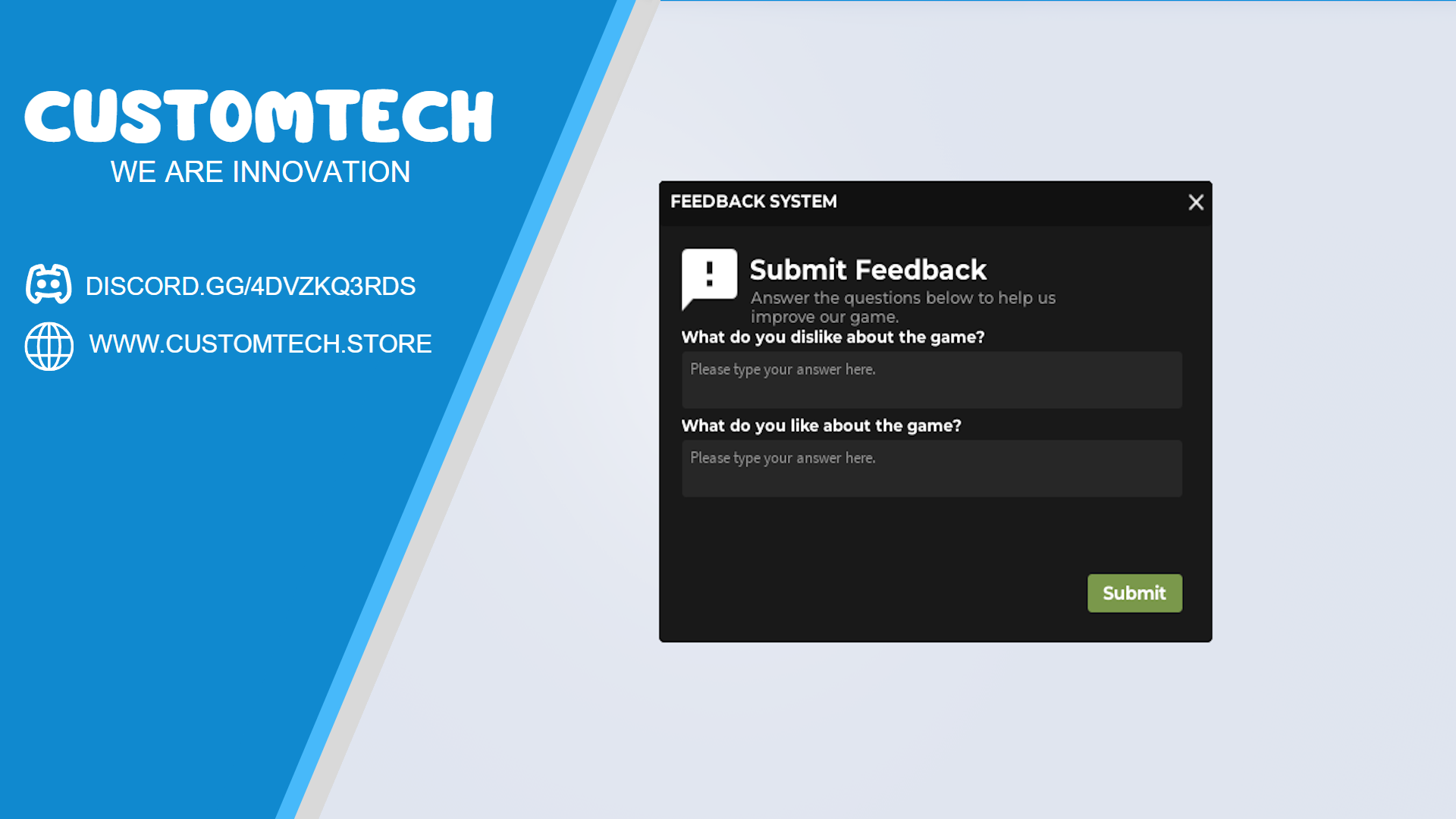 Player Feedback System