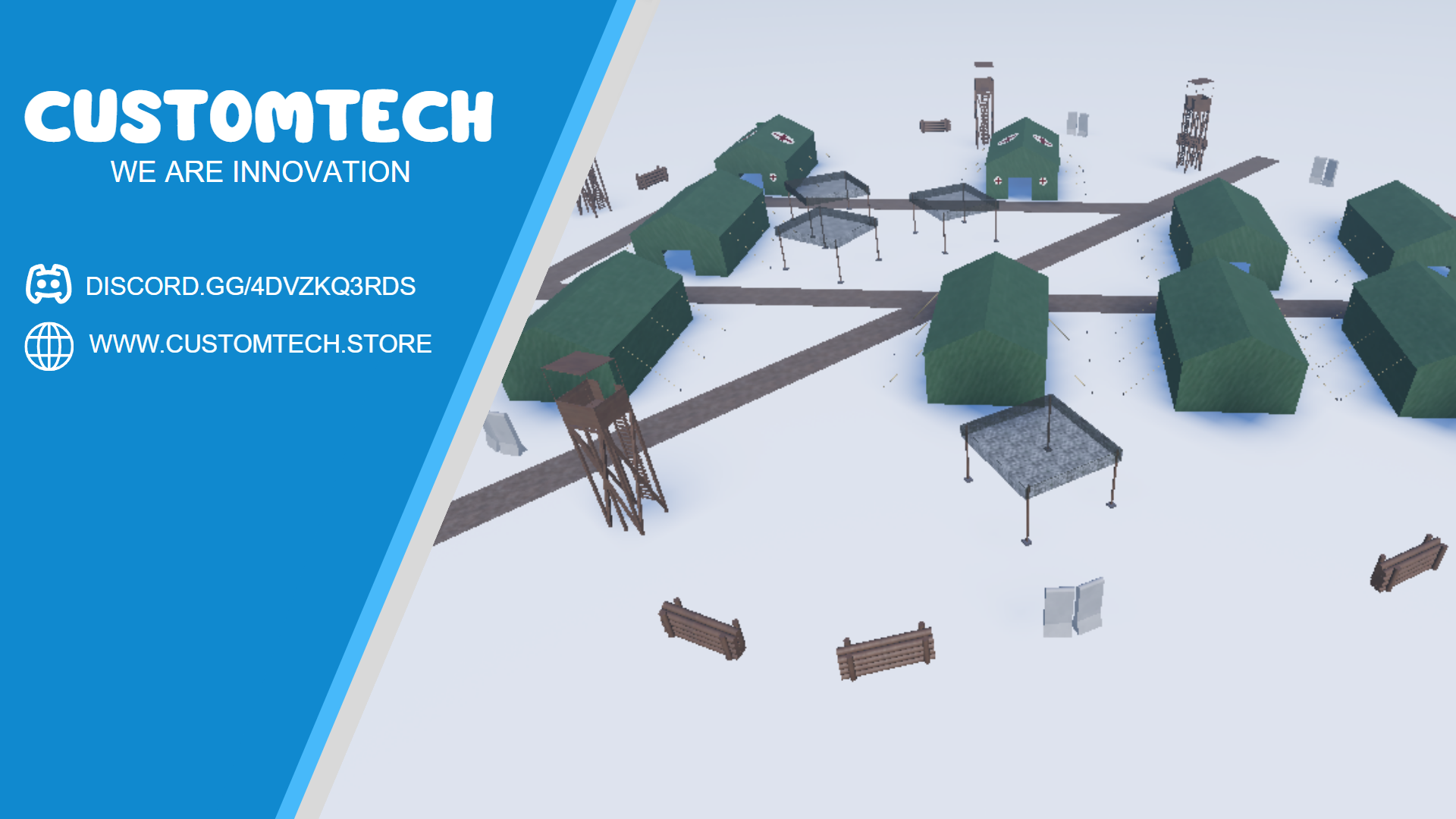 Lowpoly Edition: Military Camp