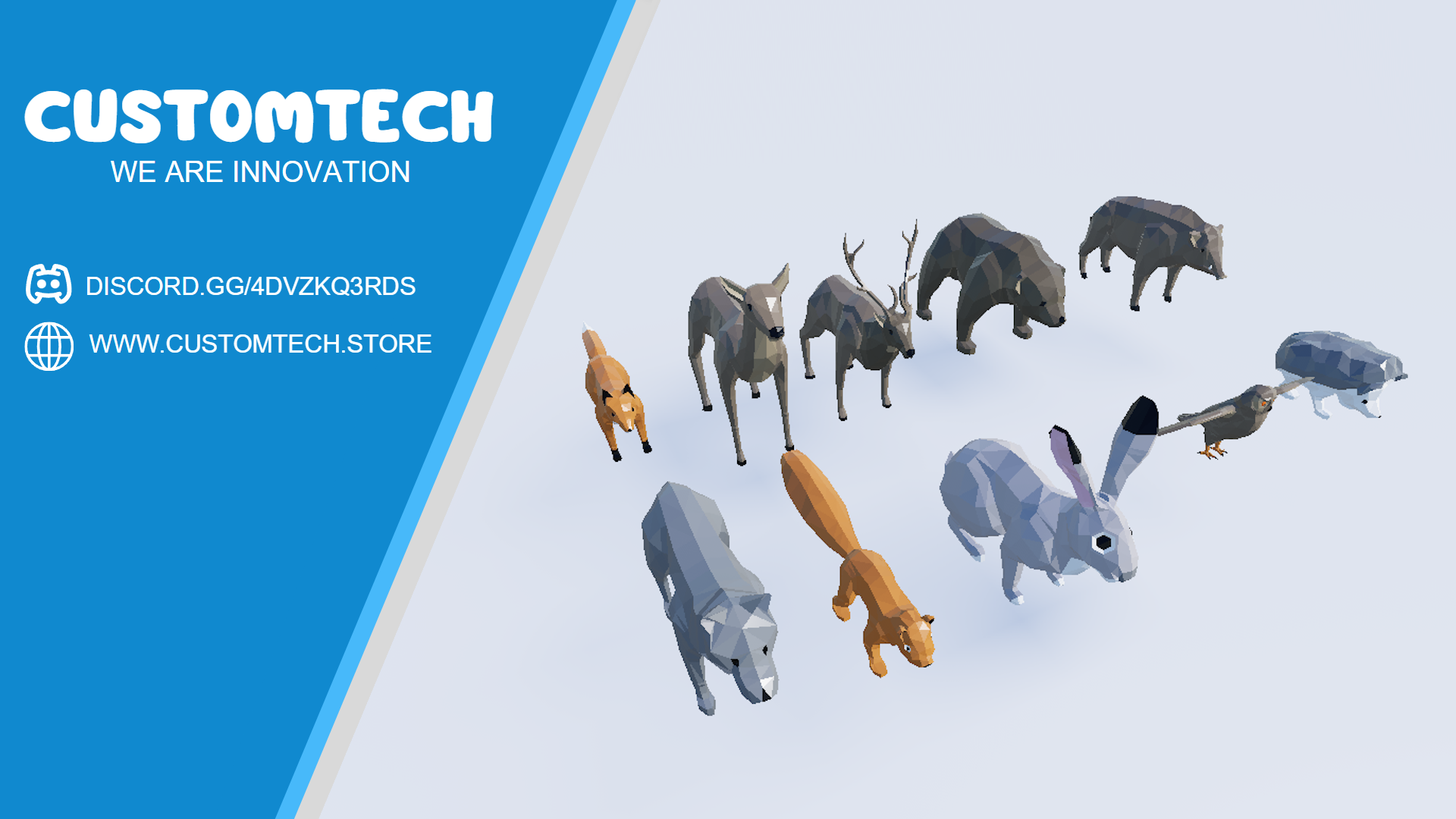 Lowpoly Edition: Animal Pack