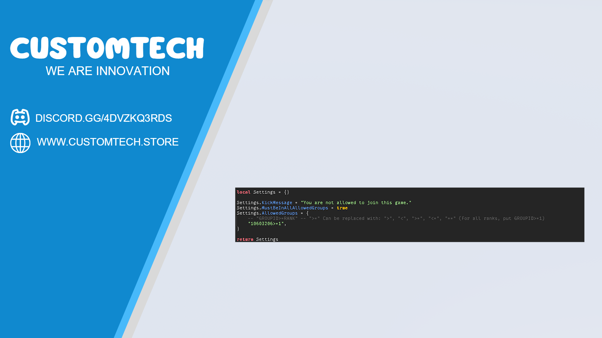 Group Whitelist System