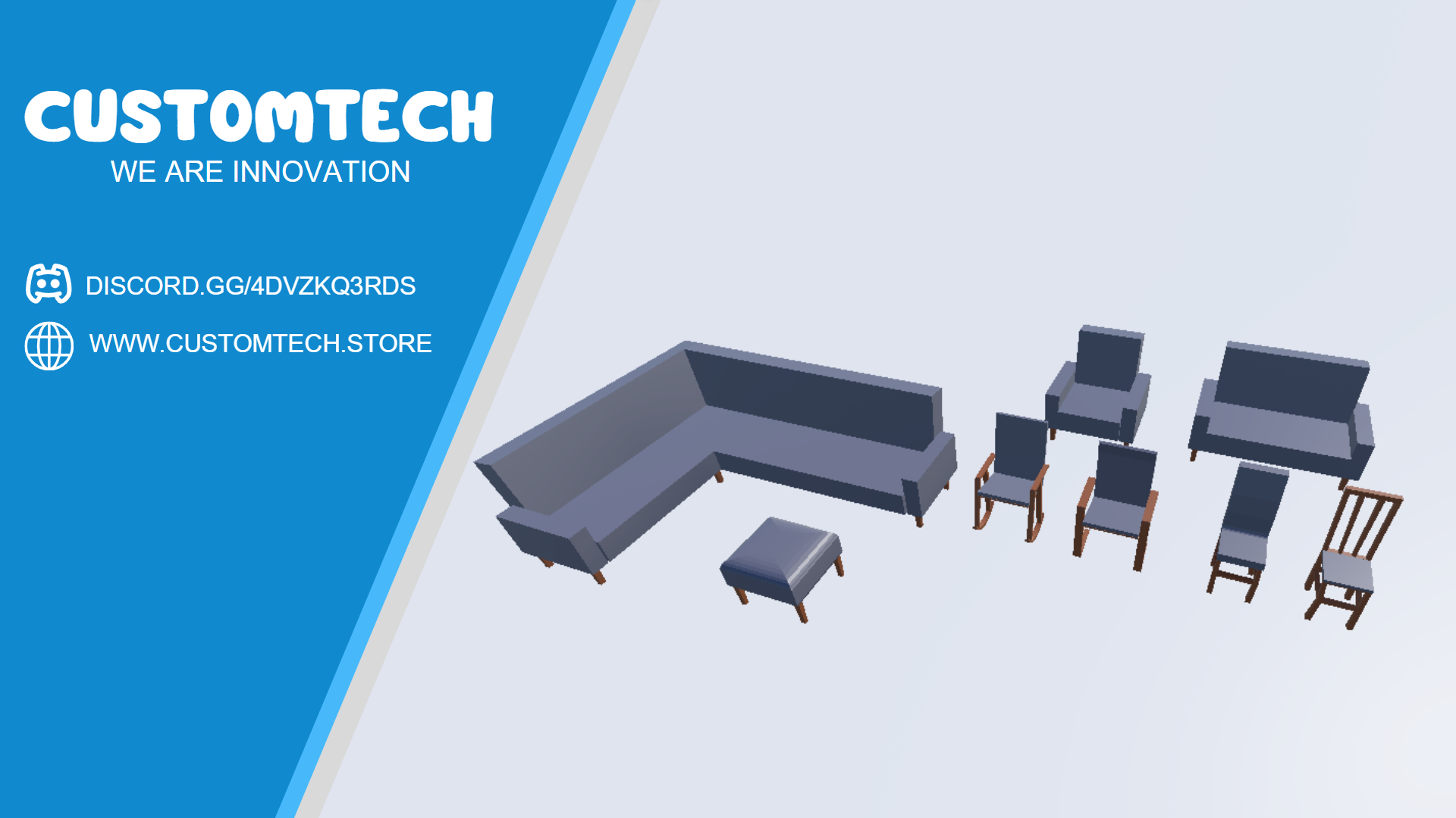 Lowpoly Edition: Furniture Pack